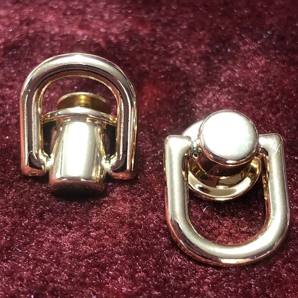 11 Pairs of D-Ring Button Hardware for Wallets - Picture 2 of 3